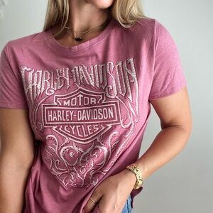 Harley-Davidson Mauve Short Sleeve Tee